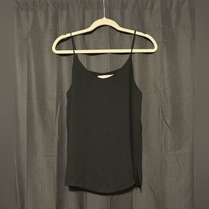 NEW with tags Loft Brand Women’s Black Sheer Tank Blouse Size XS